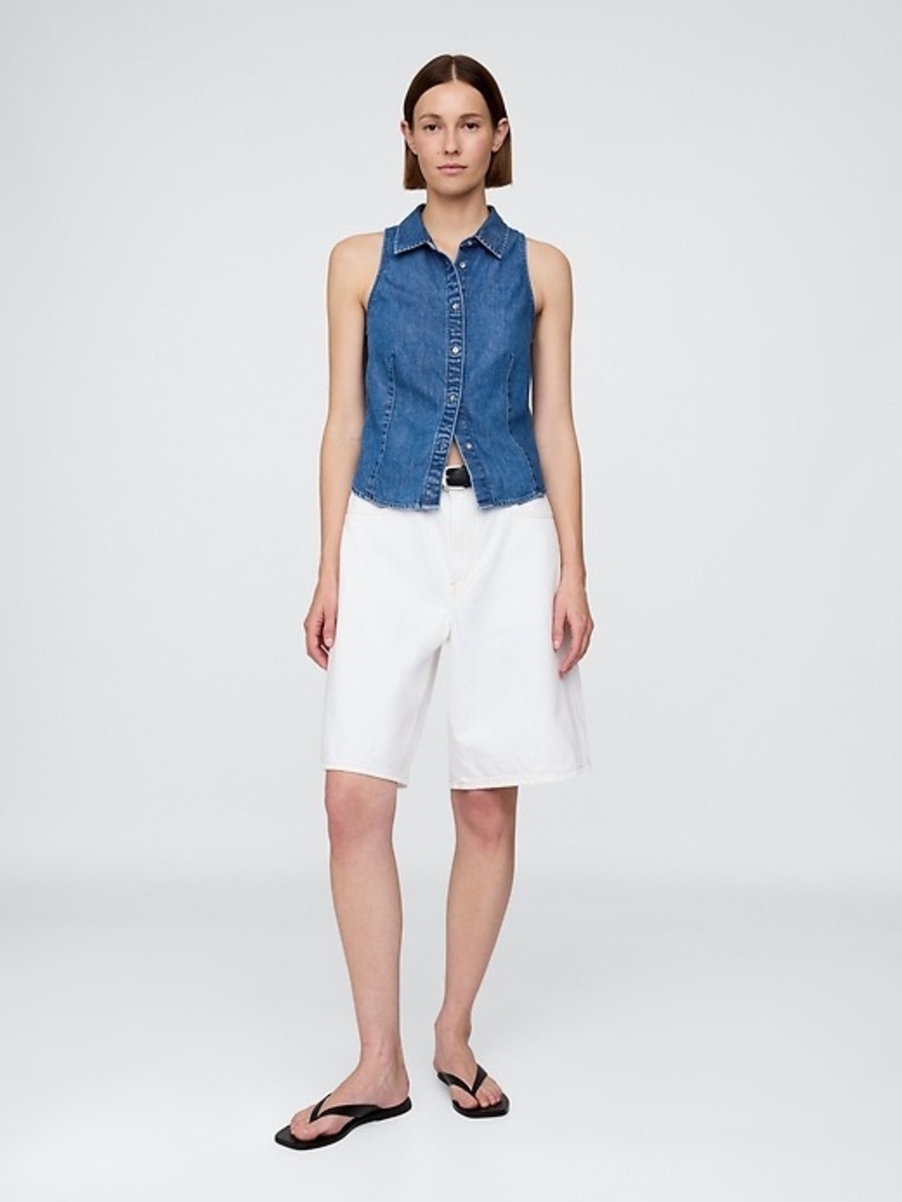 GAP UltraSoft denim shirt